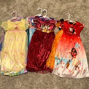 Disney princess nightgowns 💖 11 total 2T-3T